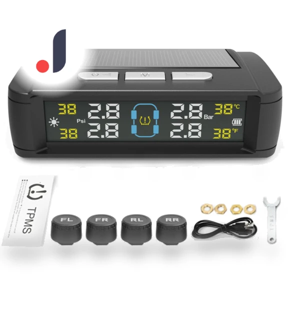 Digital LCD Display Car TPMS Tire Pressure Monitor — TPMS Sensor Replacements, FORAUTO