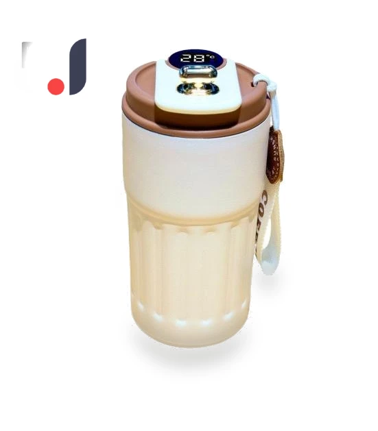 Smart Vacuum Coffee Mug with Temperature Display — Beverage Warmers, FINE DAY