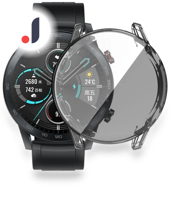 Soft 360 Full Cover Plating TPU Watch Case Screen Protector — Smartwatch Protectors, PortVigor