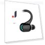 Bluetooth Headset with Charging Case — In-Ear Headphones, SmartGears