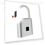 Smart Fingerprint Padlock — Padlocks & Hasps, Explorer Outdoors