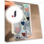 Cute Pink Heart Phone Cover — Protective Covers, funads