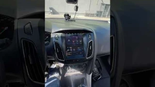 Install android tesla radio Ford focus MK3 4GB RAM 64GB carplay android auto, reverse camera