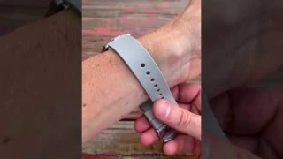 Review: Archer Silicone Watch Strap on a Seiko SNK803
