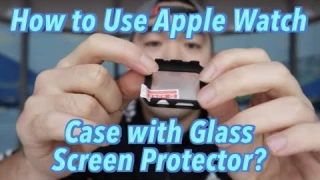 Apple Watch Glass Screen Protector Case Review! Worth it?