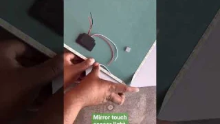 Mirror touch sensor light |Mirror light|Mirror backlight|mirror led #mirrorwork #mirror #mirrordecor