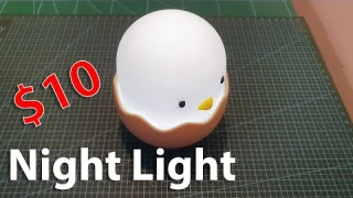 Touch Sensor USB Rechargeable Dimming LED Night Light for Kids Room Bedroom Baby Feeding