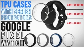 Cuteey TPU Cases w/Screen Protector | Google Pixel Watch | 4 Cases, only $10.79