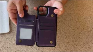 Jeehood Compatible with iPhone 14 Plus Wallet Case with Card Holder RFID Blocking || Product Review