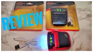 REVIEW LED Clip on Cap Light USB Rechargeable Flashlight by Mudder Store