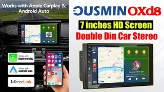 7 inches HD Car Stereo Double Din - OUSMIN OXd8 Pro - REVIEW