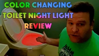 Best Color Changing Toilet Night Light Review!