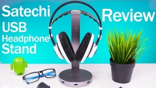Review Satechi Aluminum USB Headphone Stand