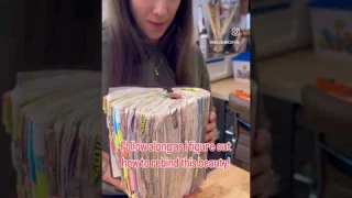 The most insane bible rebind I have ever received! 😍 what am I going to do?! Follow along! 🙃