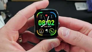 Smart Watch Fits for Android and iPhone, IP68 Waterproof Smartwatch for Women Men 100+