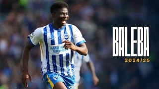 Best Of Carlos Baleba 2024/25 | Goals, Tackles & Midfield Domination!