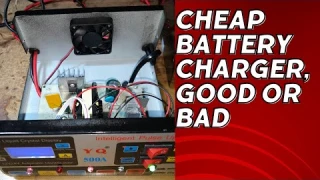Inside look at a Y Q 500A 1224V intelligent pulse upgrade battery charger