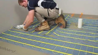How to Install Thermonet Underfloor Heating Mat System