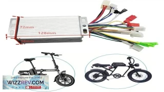 36V 48V 350W Brushless DC Motor Speed Controller Replacement for Electric Bicycle Review