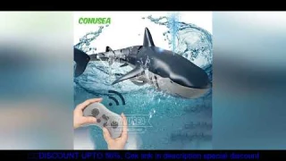 Smart Rc Shark whale Spray Water Toy Remote Controlled Boat ship Submarine Robots Fish Electric Toys