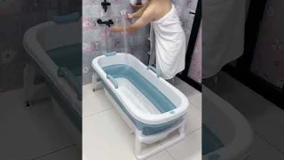 Portable bathtab review #minivlog #shorts