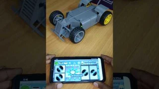 Bluetooth app controlled RC car @Praveen_D_N