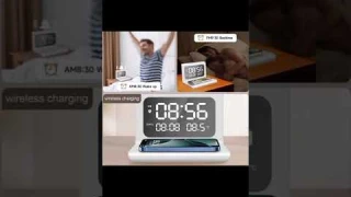 6 in 1 Wireless Charger Review  Fast Charging Station with Alarm Clock, Night Light & More!