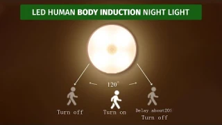 Intelligent Human Body Induction LED Night Light | Neerkum