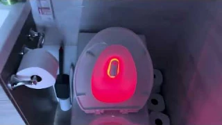 ONXE Toilet Night Light Motion Sensor, 8 Color Changing LED Wall Motion Sensor Light Indoor #ad