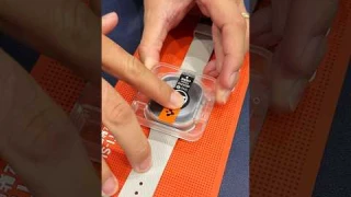 Spigen GlasTR EZ FIT - Apple Watch Ultra 2 Screen Protector Applying #shorts