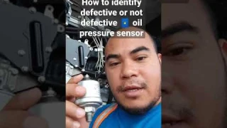 How to identify 🛢️ oil pressure sensor defective or not defective benzblogs