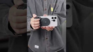 Unboxing JJC Phone Camera Grip & Fill Light with iPhone16 promax!#tech #toptech #magsafe #filmming