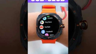 🔥4G Galaxy Watch Ultra ⚡️3GB + 32GB, Rotating Camera, 😲 #shorts