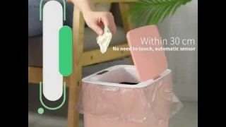 intelligent induction trash can