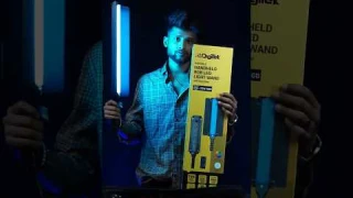 Unboxing Portable Handheld RGB LED Light (DSL-25W RGB) by jeet burman #digitekringlight #viral