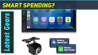 YUANTING 7 Inch Double Din Car Stereo Review: Best Wireless Apple Carplay & Android Auto!