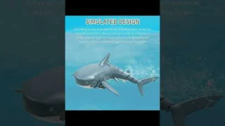 RC Shark Remote Control Toy Swim Toy Underwater RC Boat Electric Racing Boat Spoof Toy Pool