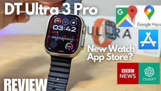 REVIEW: DT Ultra 3 Pro - This Budget Smartwatch Can Install Apps? Google Maps | ChatGPT | MP3 Player