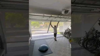 A garage screen door 🤯 #amazonfinds #amazon #home #garage #homedesign #homefinds #unique #house