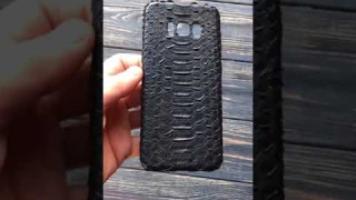 Python leather Samsung s7 case