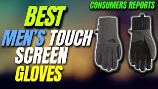 ✅Top 5 Best Men’s Touchscreen Gloves | Mens Waterproof Touchscreen Gloves | Your Best Deal