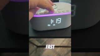 "Odokee Wireless Charging Alarm Clock: Fast Charge + Bluetooth Speaker!" #maanivstech #tech #amazon