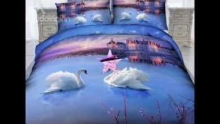 Beddinginn Swan Print Bedding Sets Reviews