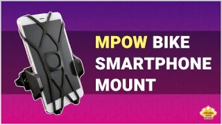 Mpow Bike Smartphone Mount Holder review (Model MPOD022AB) 🚲📱