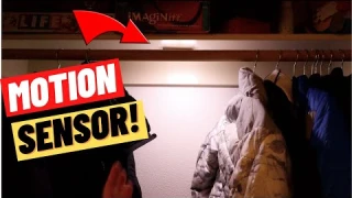 Indoor Motion Sensor Lights Unboxing and Review | Perfect for Dark Closets, Kitchen and Cabinet