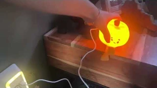 Honest review of DREAMING MY DREAM Cute Pumpkin Night Light Silicone LED Lamp Rechargeable Bedside
