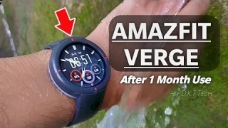 Amazfit Verge Long Term Review with Pros and Cons | With Display, Design, Battery, Waterproof test