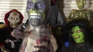 Gemmy Animated Custom Halloween Talking Zombie Review