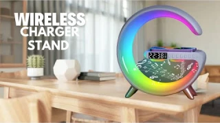 Wireless Charger Stand! Multifunctional Fast Charging Station