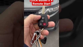 How to Start Your Car Remotely with Your Original Car Key #howto #remote #start